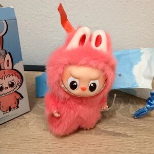 Pop Mart Pin for Love Labubu Keychain